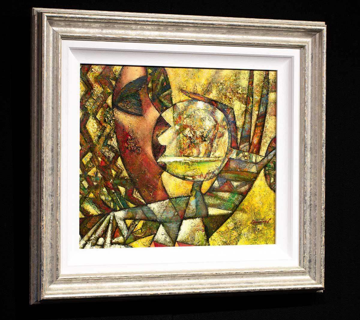 Golden White - Original - SOLD by artist Andrei Protsouk - Wyecliffe Galleries