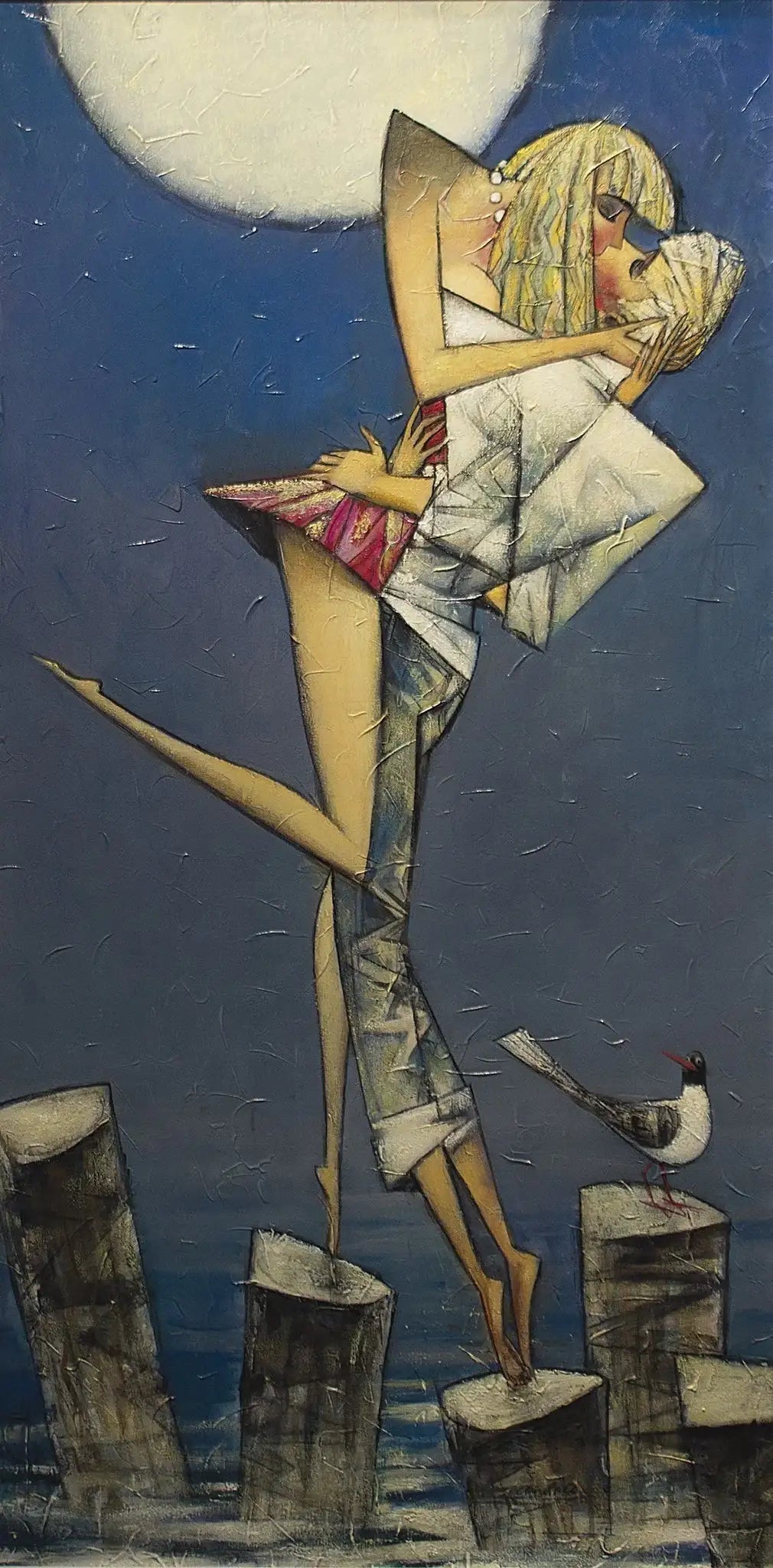 High Tide - Original - SOLD by artist Andrei Protsouk - Wyecliffe Galleries