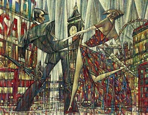 Olympic Tango - Edition - SOLD OUT by artist Andrei Protsouk - Wyecliffe Galleries