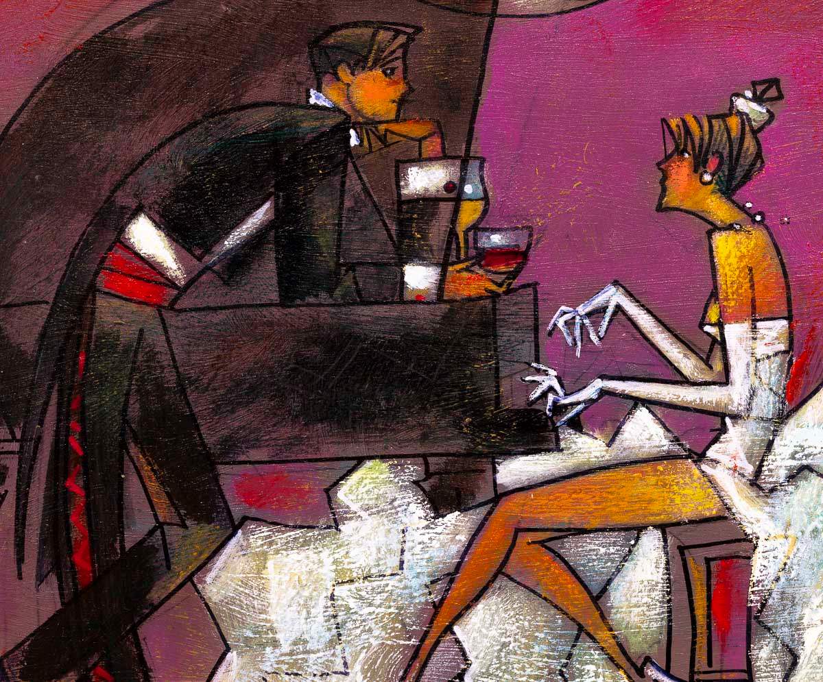 Prelude To The Night - Original - SOLD by artist Andrei Protsouk - Wyecliffe Galleries