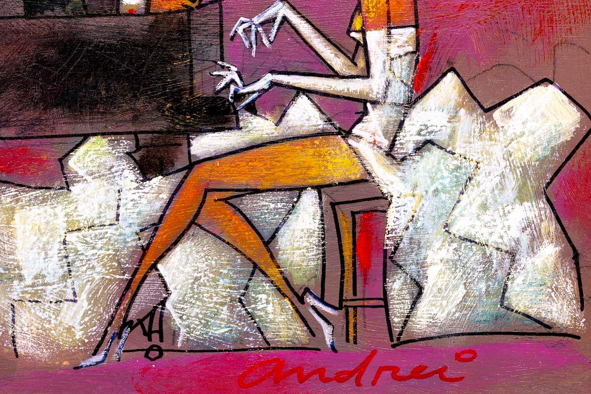 Prelude To The Night - Original - SOLD by artist Andrei Protsouk - Wyecliffe Galleries