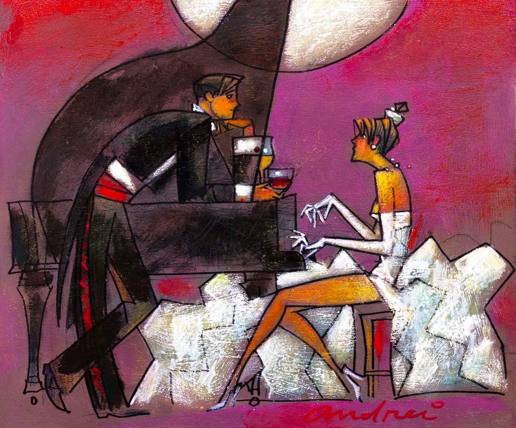 Prelude To The Night - Original - SOLD by artist Andrei Protsouk - Wyecliffe Galleries