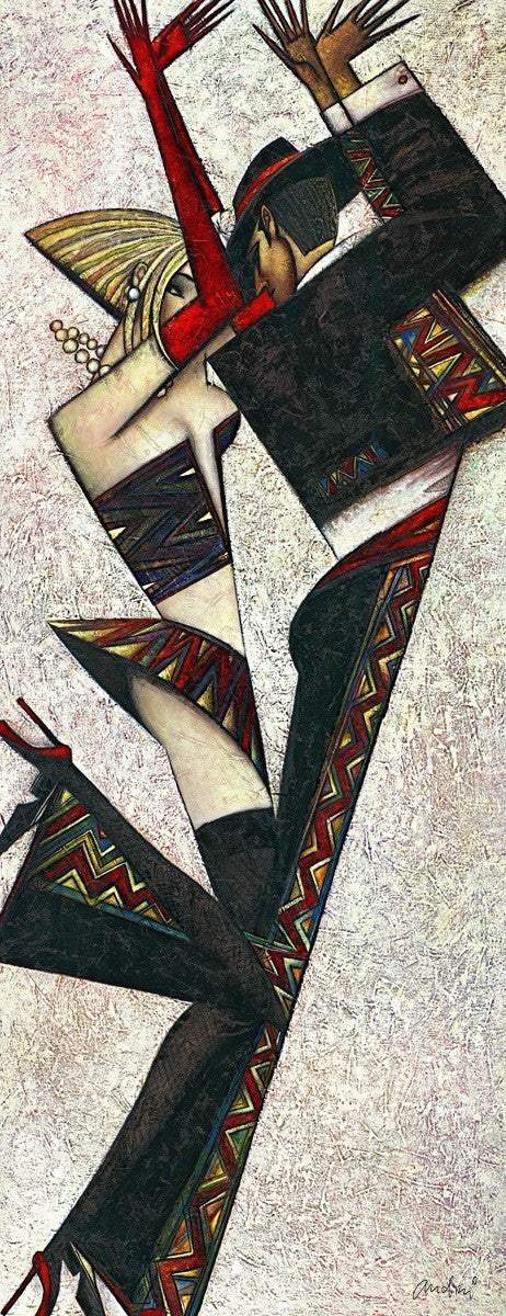 Tango de Blanco - SOLD by artist Andrei Protsouk - Wyecliffe Galleries