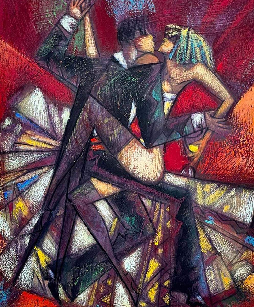Tango Moves - Original - SOLD by artist Andrei Protsouk - Wyecliffe Galleries