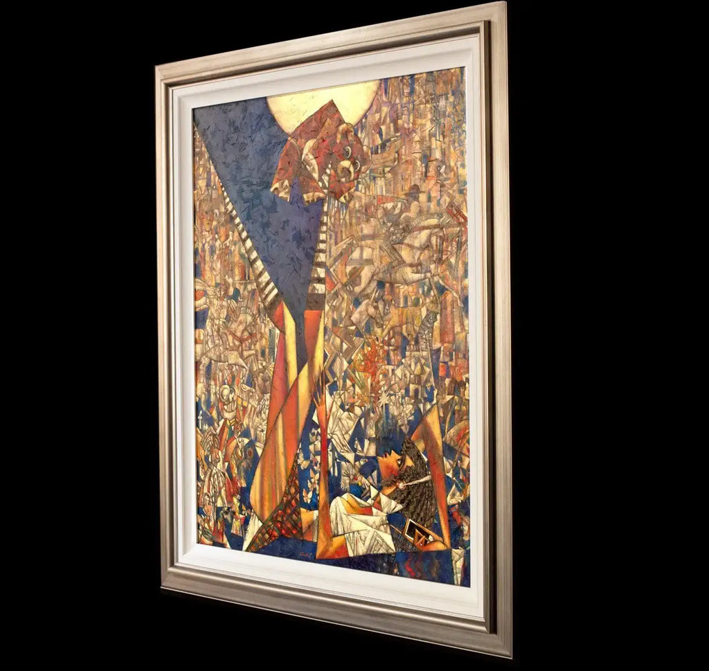 Teddy Bear - Original - SOLD by artist Andrei Protsouk - Wyecliffe Galleries