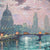 As the Thames Sparkles - Original Andrew Grant Kurtis Framed