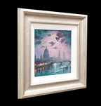 As the Thames Sparkles - Original - SOLD by artist Andrew Grant Kurtis - Wyecliffe Galleries