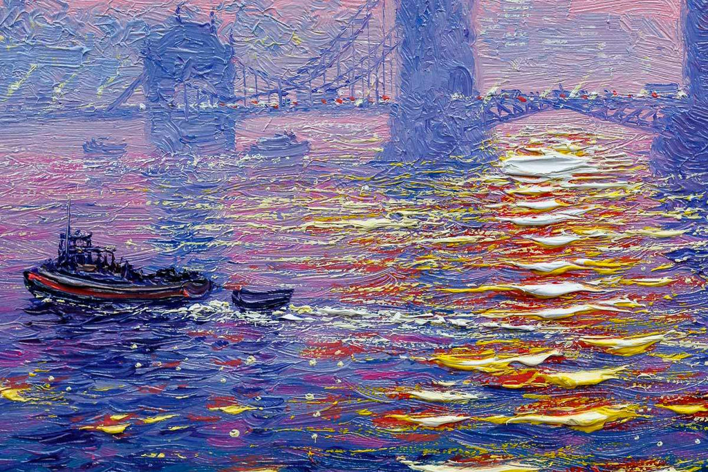 Crack Of Dawn - Original - SOLD by artist Andrew Grant Kurtis - Wyecliffe Galleries