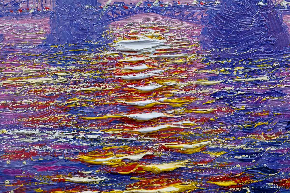Crack Of Dawn - Original - SOLD by artist Andrew Grant Kurtis - Wyecliffe Galleries