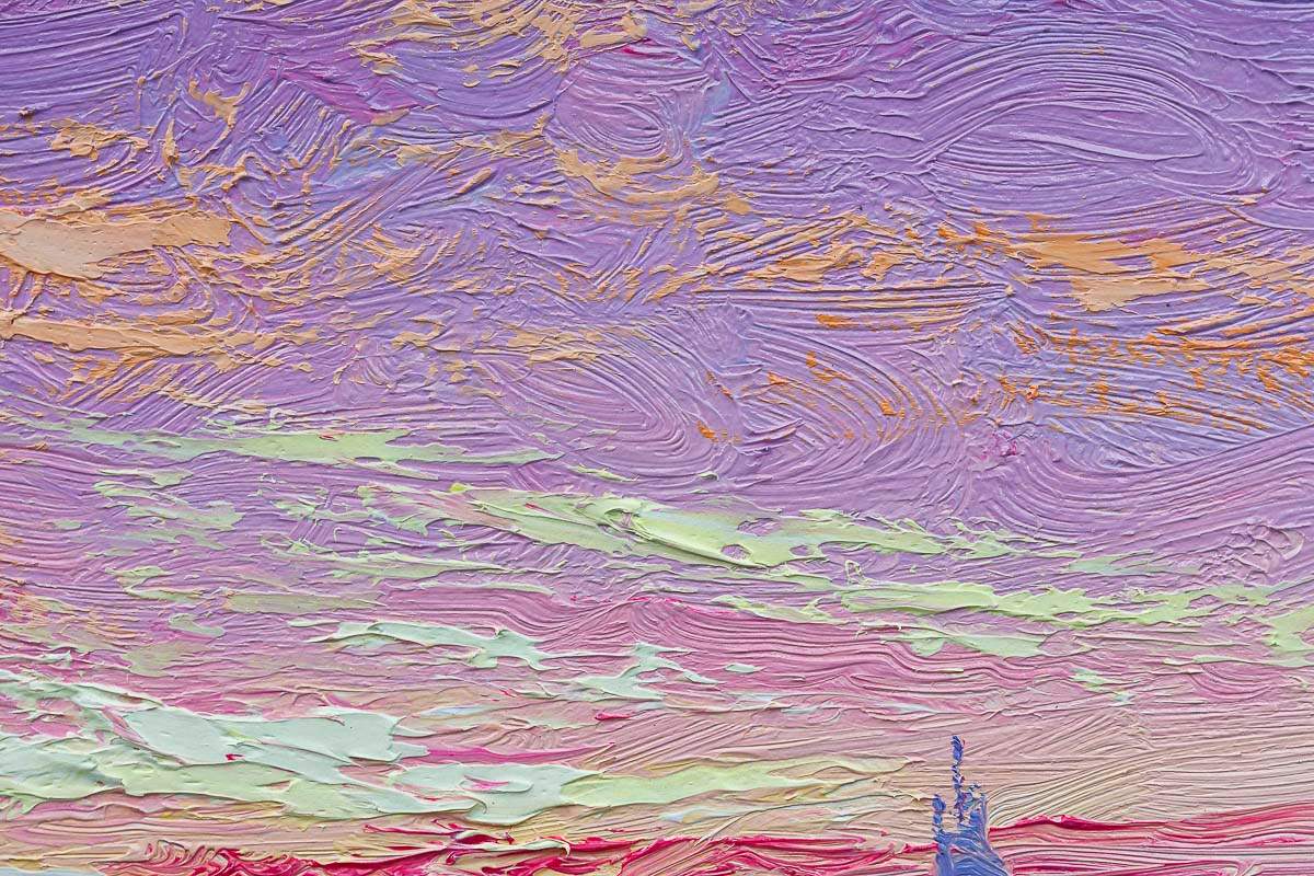 Crack Of Dawn - Original - SOLD by artist Andrew Grant Kurtis - Wyecliffe Galleries