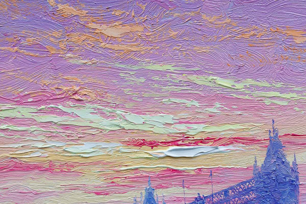 Crack Of Dawn - Original - SOLD by artist Andrew Grant Kurtis - Wyecliffe Galleries