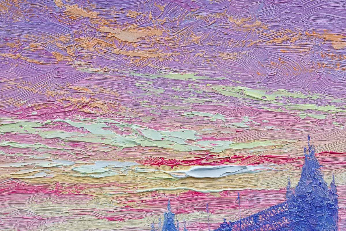 Crack Of Dawn - Original - SOLD by artist Andrew Grant Kurtis - Wyecliffe Galleries