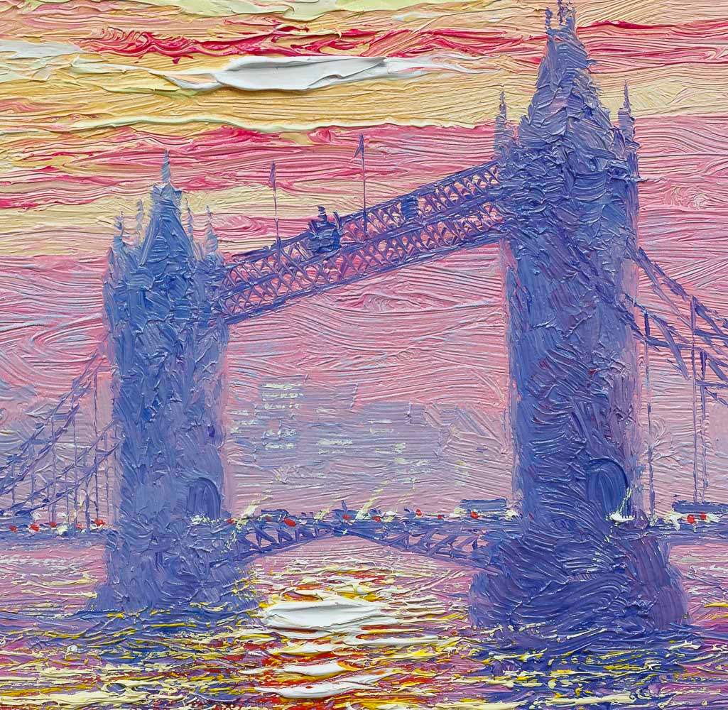 Crack Of Dawn - Original - SOLD by artist Andrew Grant Kurtis - Wyecliffe Galleries