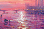Evening Sparkle Westminster - Original - SOLD by artist Andrew Grant Kurtis - Wyecliffe Galleries