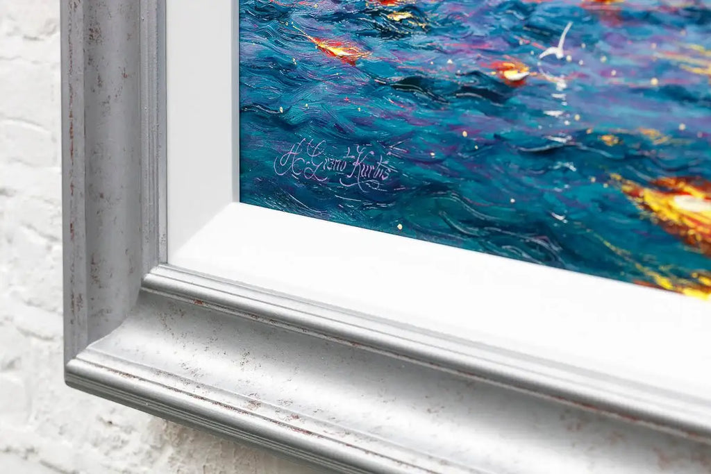 Iridescent Skyline - Original - SOLD by artist Andrew Grant Kurtis - Wyecliffe Galleries