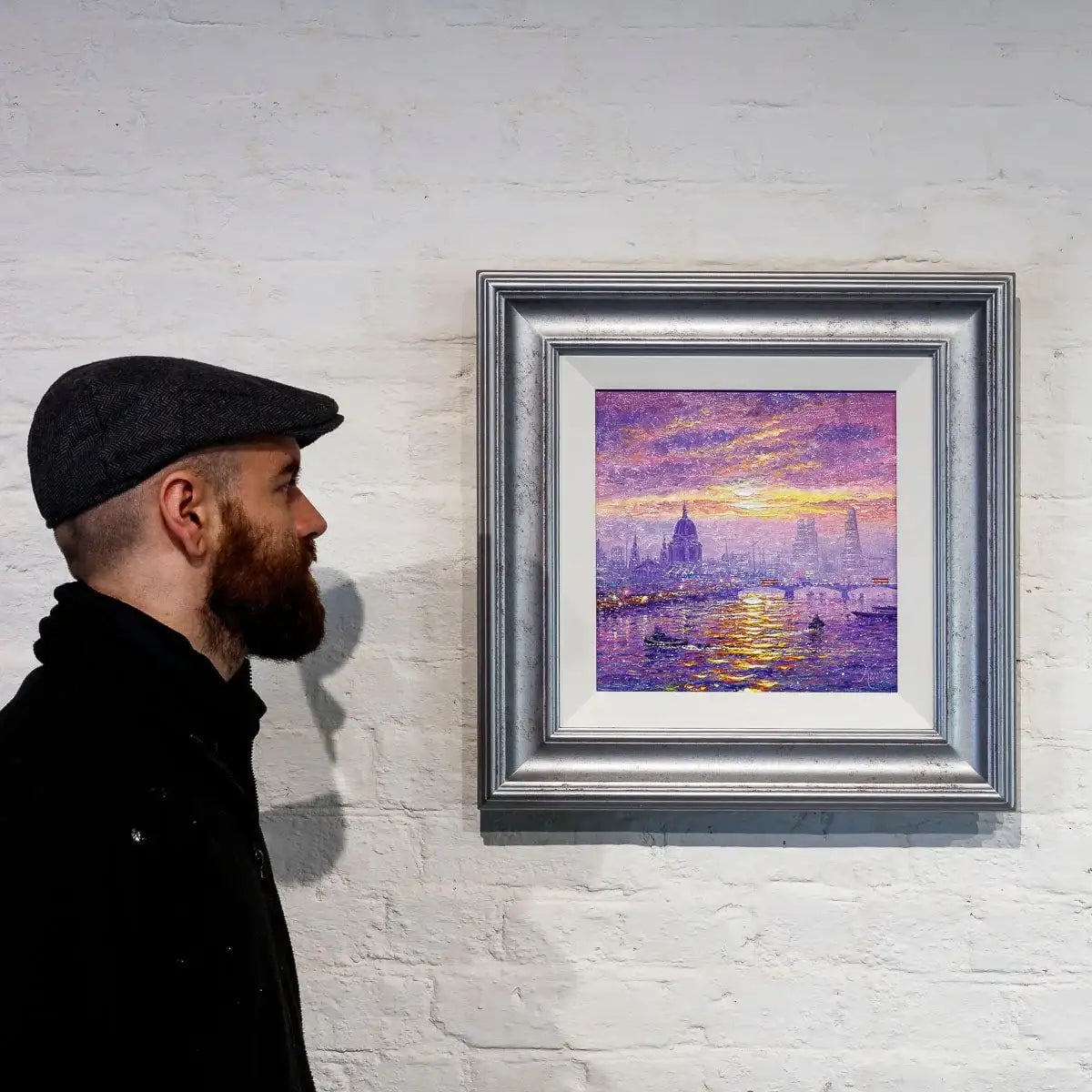 Lavender Haze - Original - SOLD by artist Andrew Grant Kurtis - Wyecliffe Galleries
