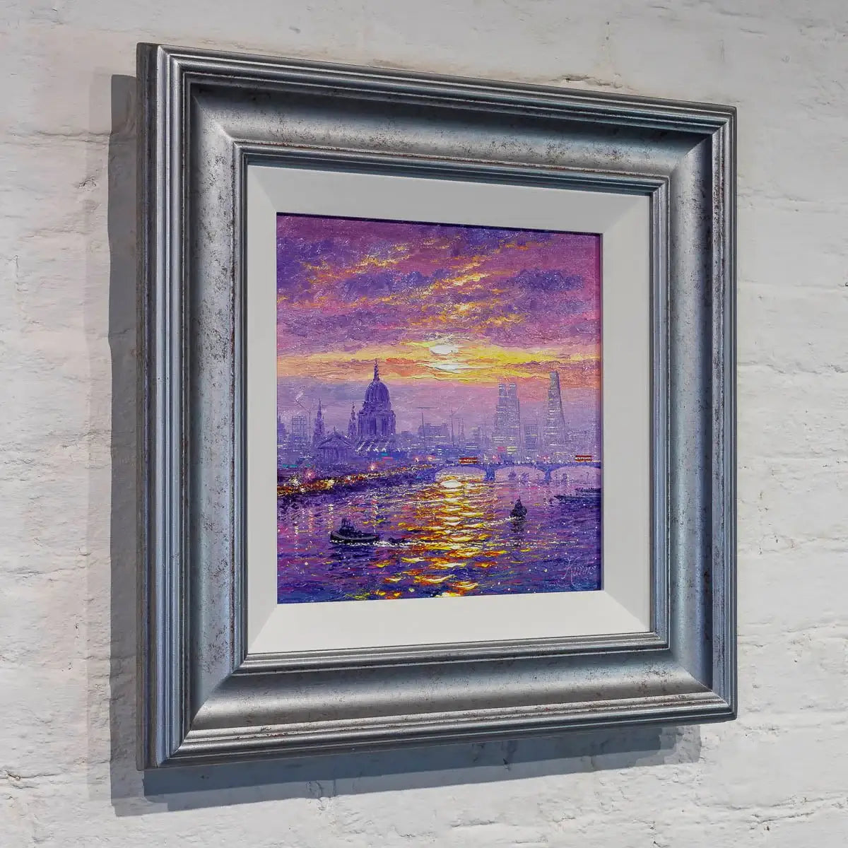 Lavender Haze - Original - SOLD by artist Andrew Grant Kurtis - Wyecliffe Galleries