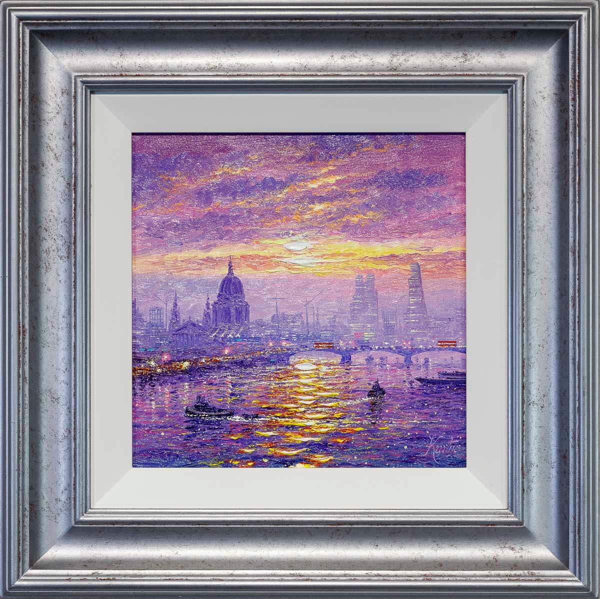 Lavender Haze - Original - SOLD by artist Andrew Grant Kurtis - Wyecliffe Galleries