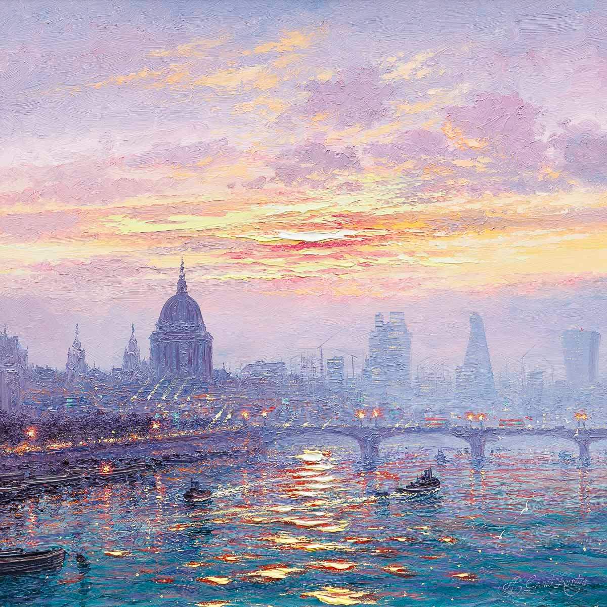 Light Shines Through - Original by artist Andrew Grant Kurtis - Wyecliffe Galleries