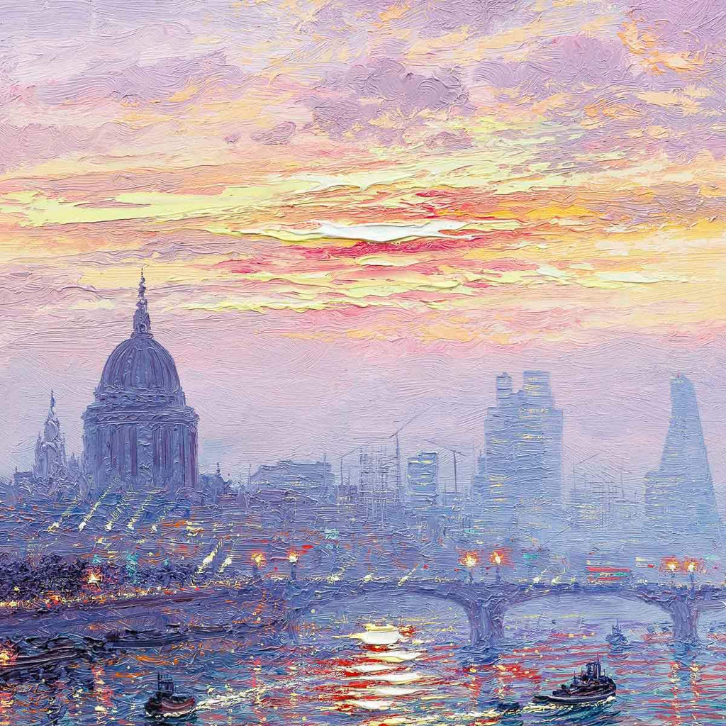 Light Shines Through - Original by artist Andrew Grant Kurtis - Wyecliffe Galleries