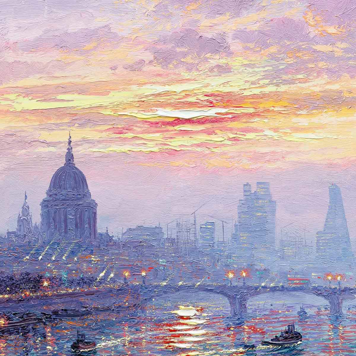 Light Shines Through - Original by artist Andrew Grant Kurtis - Wyecliffe Galleries