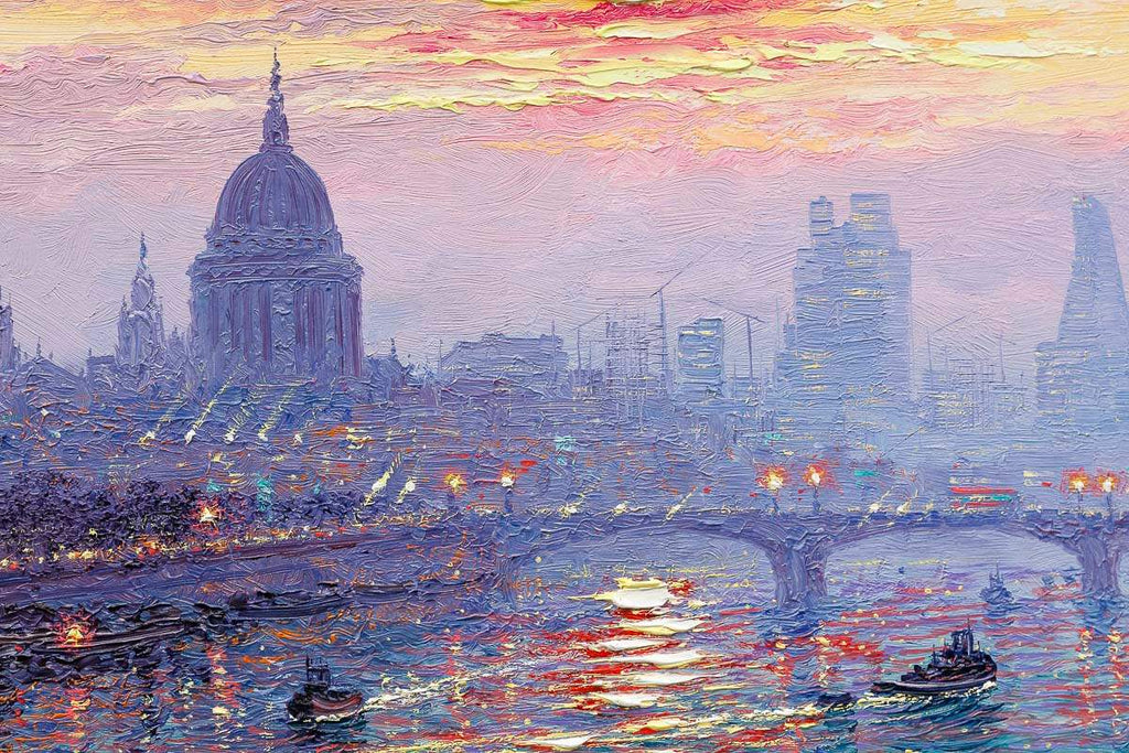 Light Shines Through - Original by artist Andrew Grant Kurtis - Wyecliffe Galleries