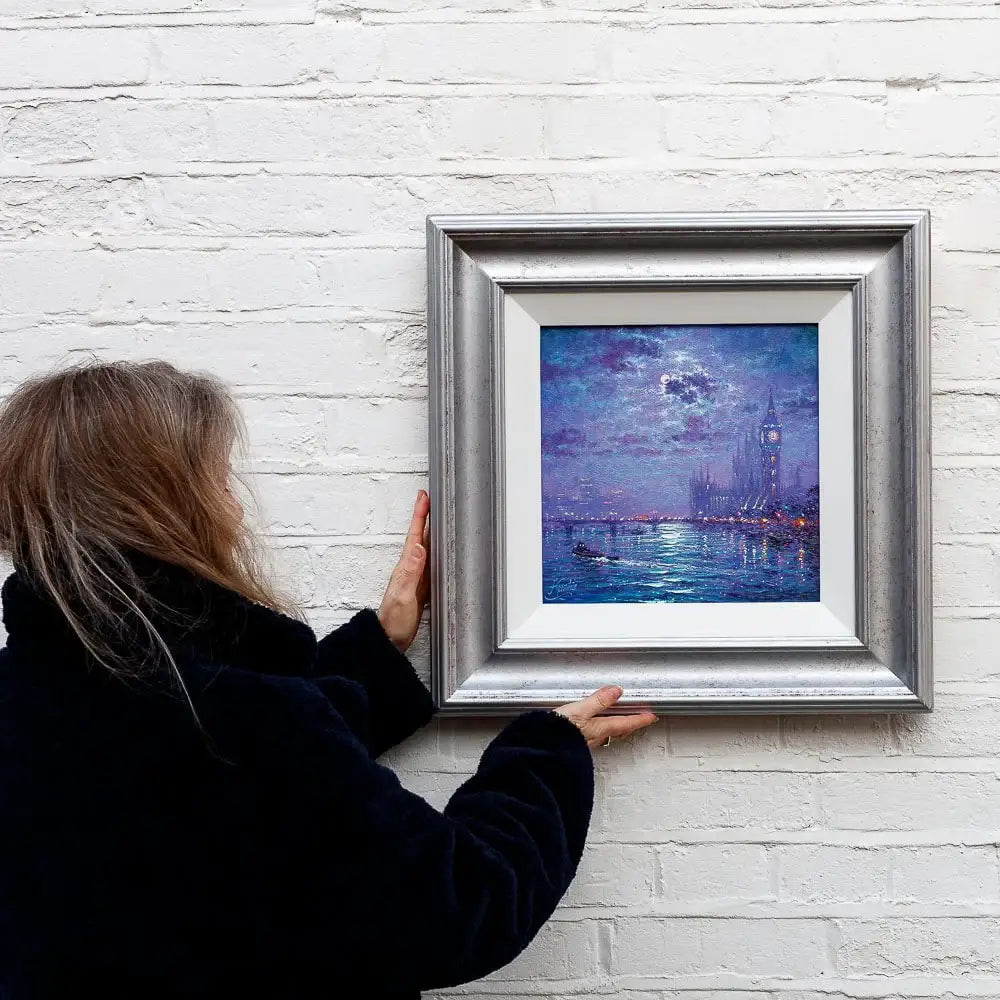 Midnight Sky - Original - SOLD by artist Andrew Grant Kurtis - Wyecliffe Galleries