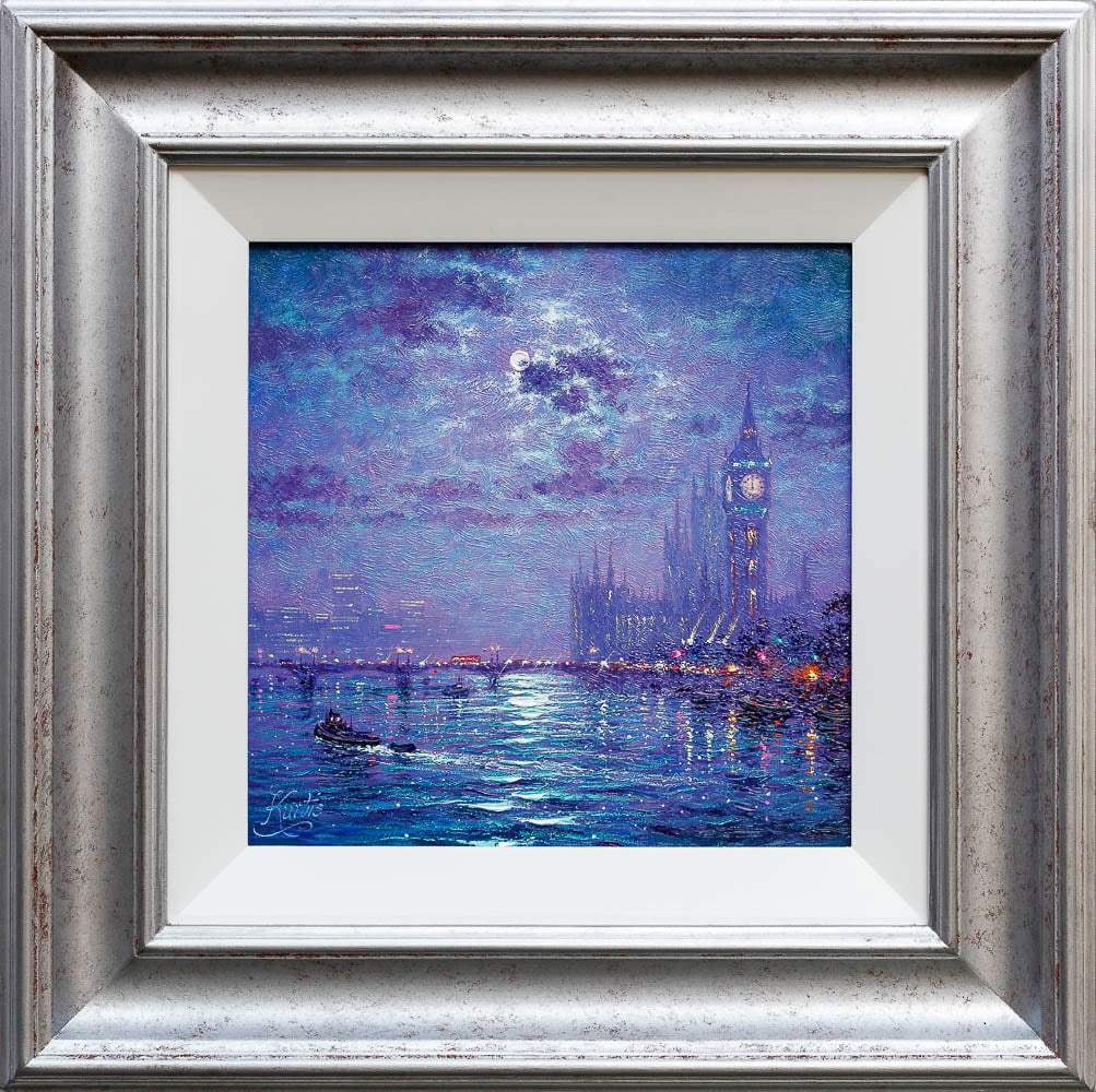 Midnight Sky - Original - SOLD by artist Andrew Grant Kurtis - Wyecliffe Galleries