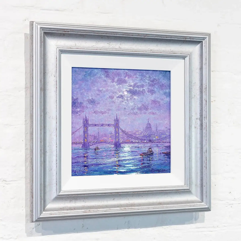 Moon River - Original - SOLD by artist Andrew Grant Kurtis - Wyecliffe Galleries