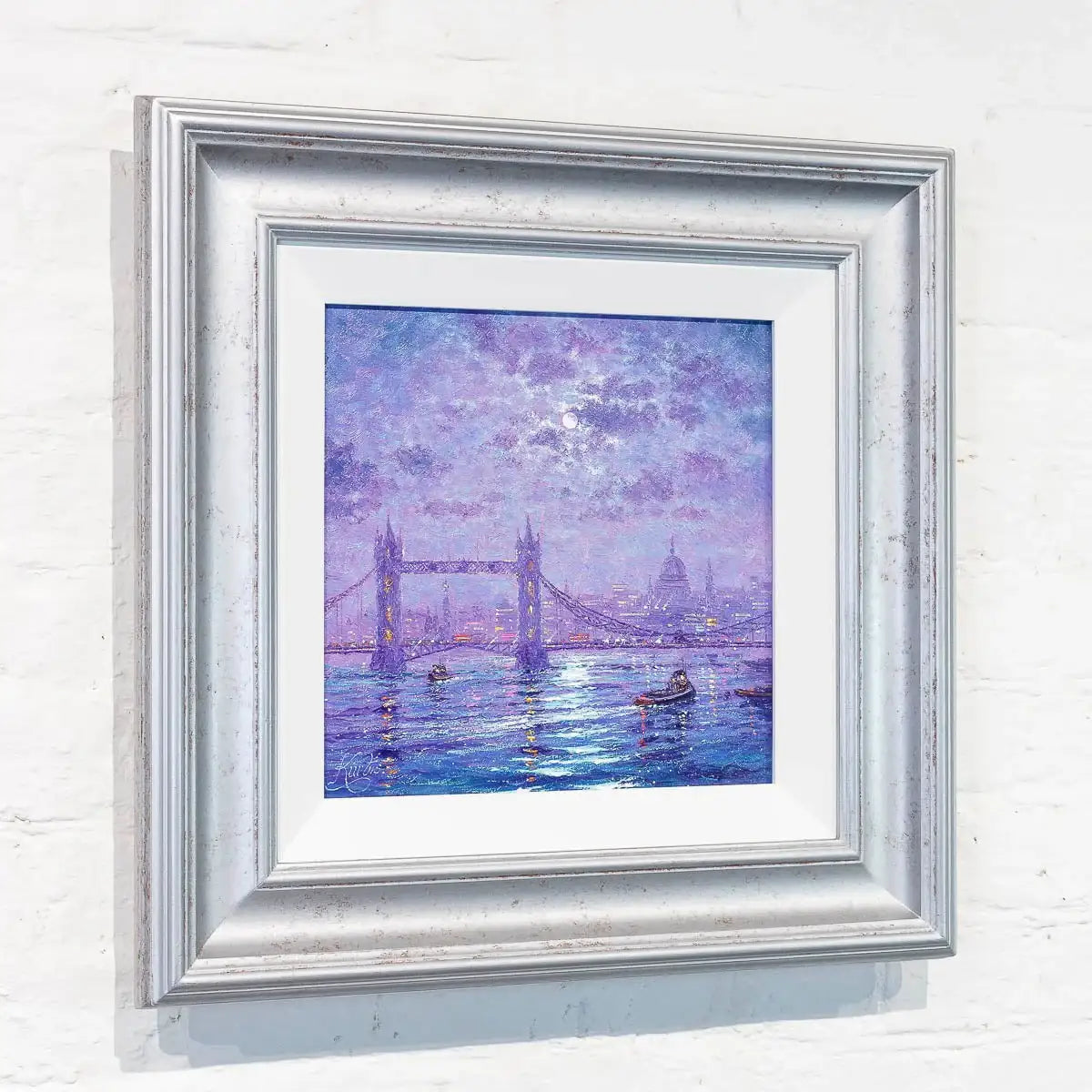 Moon River - Original - SOLD by artist Andrew Grant Kurtis - Wyecliffe Galleries