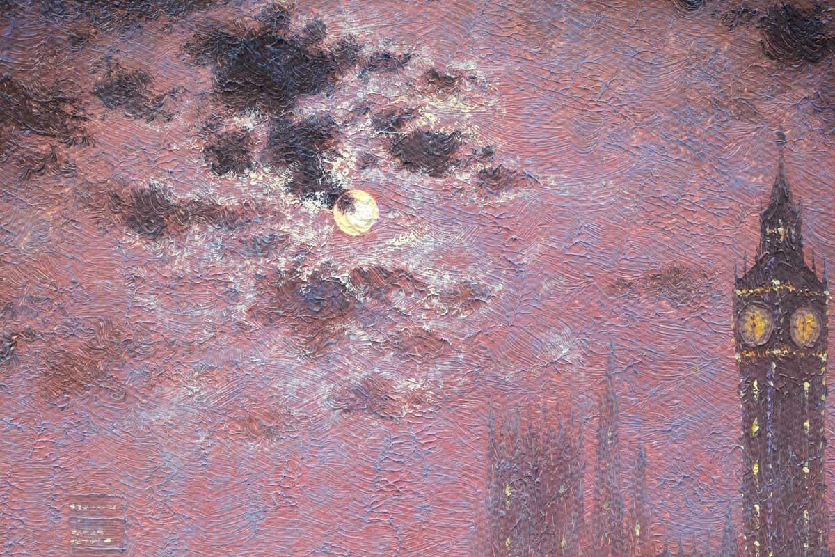 Moonlight Sparkle over Westminster Andrew Grant Kurtis Framed