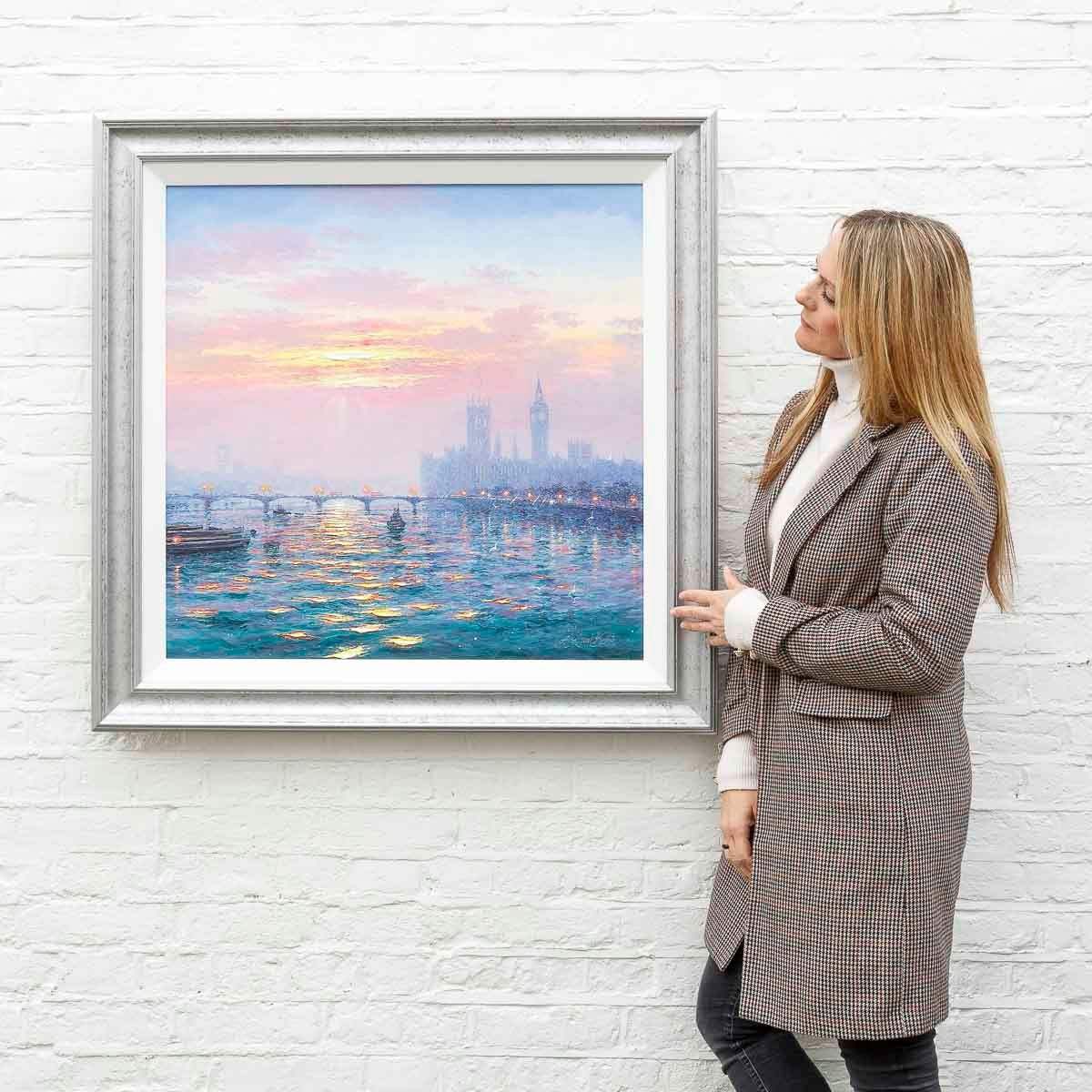 Rays Of Light - Original - SOLD by artist Andrew Grant Kurtis - Wyecliffe Galleries