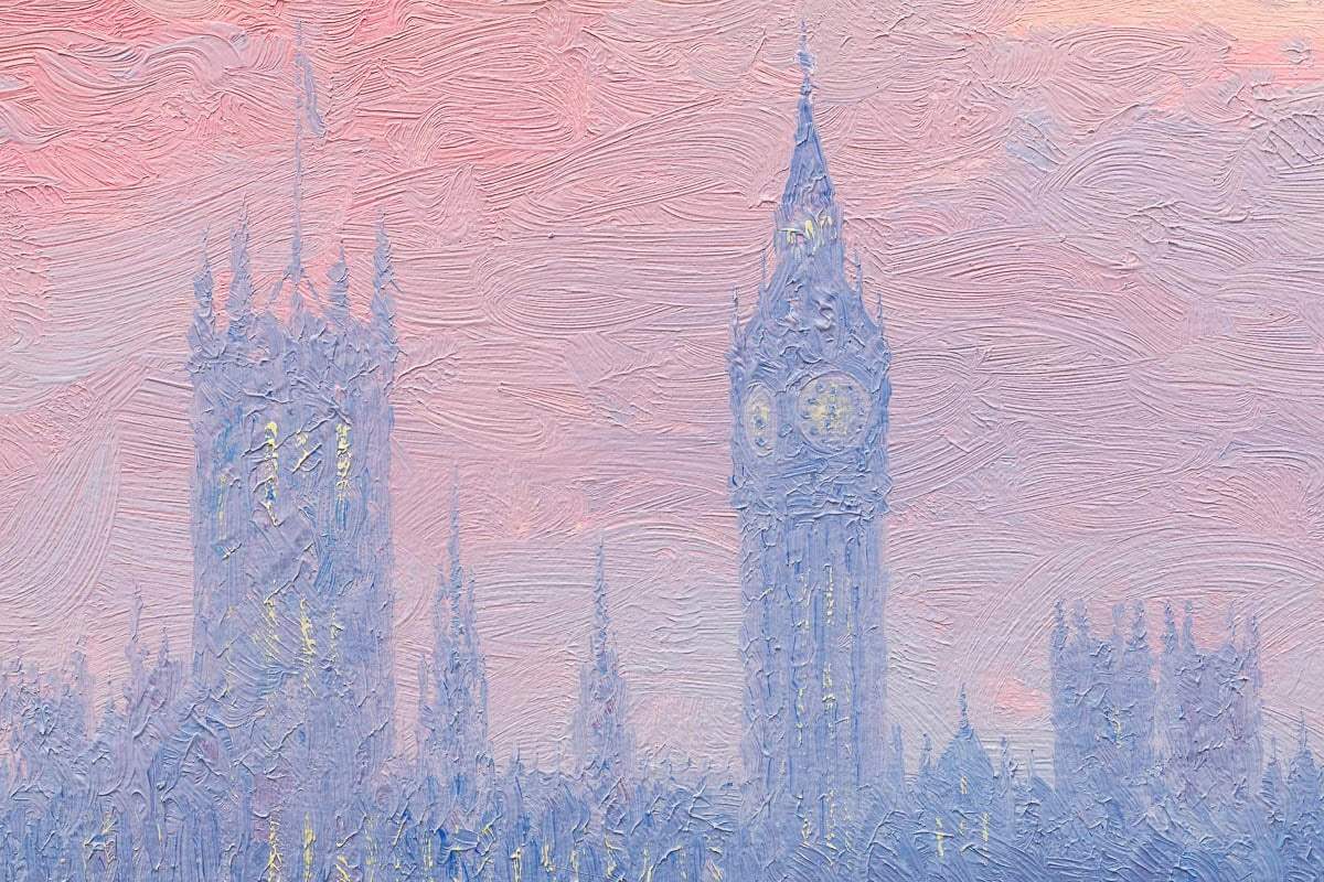Rays Of Light - Original - SOLD by artist Andrew Grant Kurtis - Wyecliffe Galleries