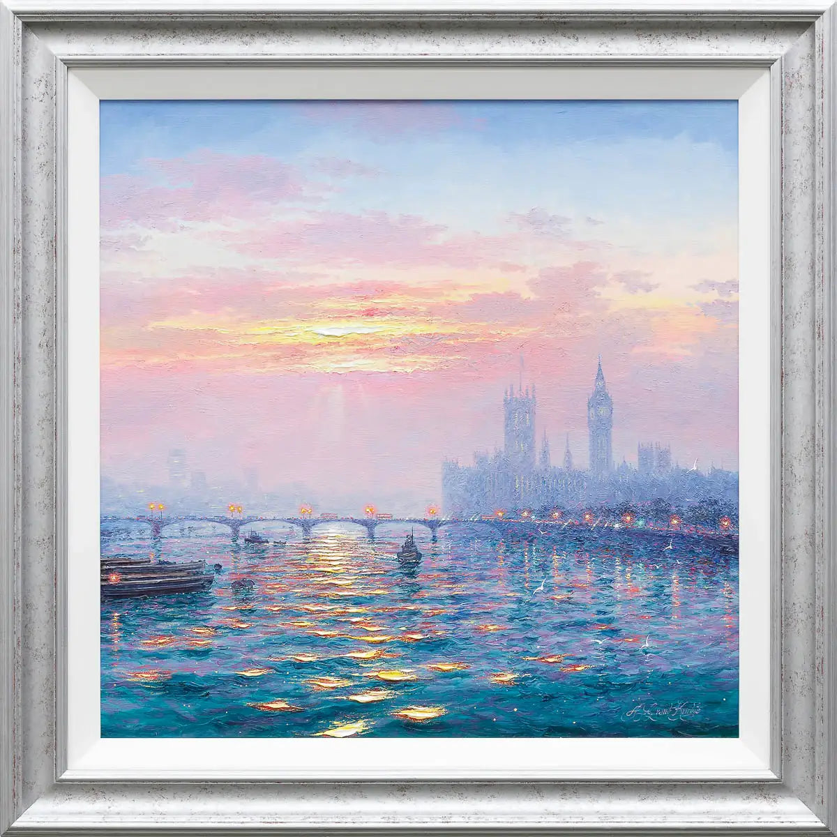 Rays Of Light - Original - SOLD by artist Andrew Grant Kurtis - Wyecliffe Galleries