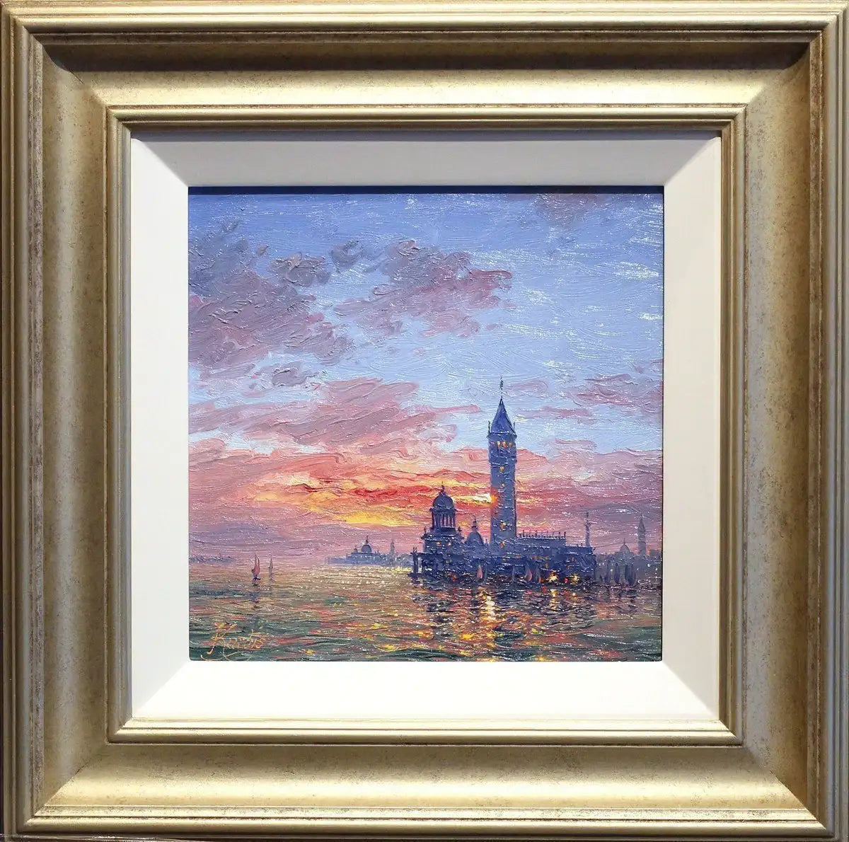 Reflections of Venice - SOLD by artist Andrew Grant Kurtis - Wyecliffe Galleries