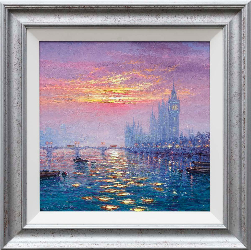 Summer Nights - Original - SOLD by artist Andrew Grant Kurtis - Wyecliffe Galleries