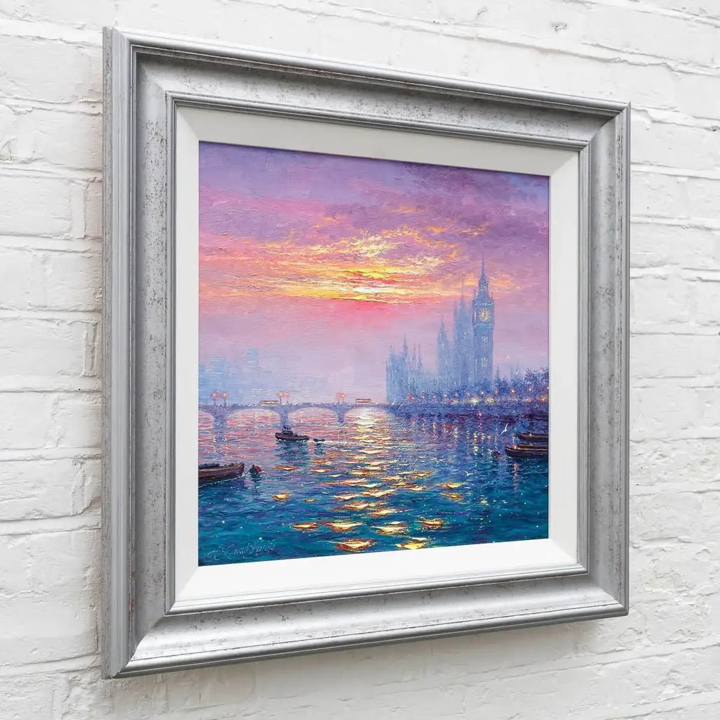 Summer Nights - Original - SOLD by artist Andrew Grant Kurtis - Wyecliffe Galleries