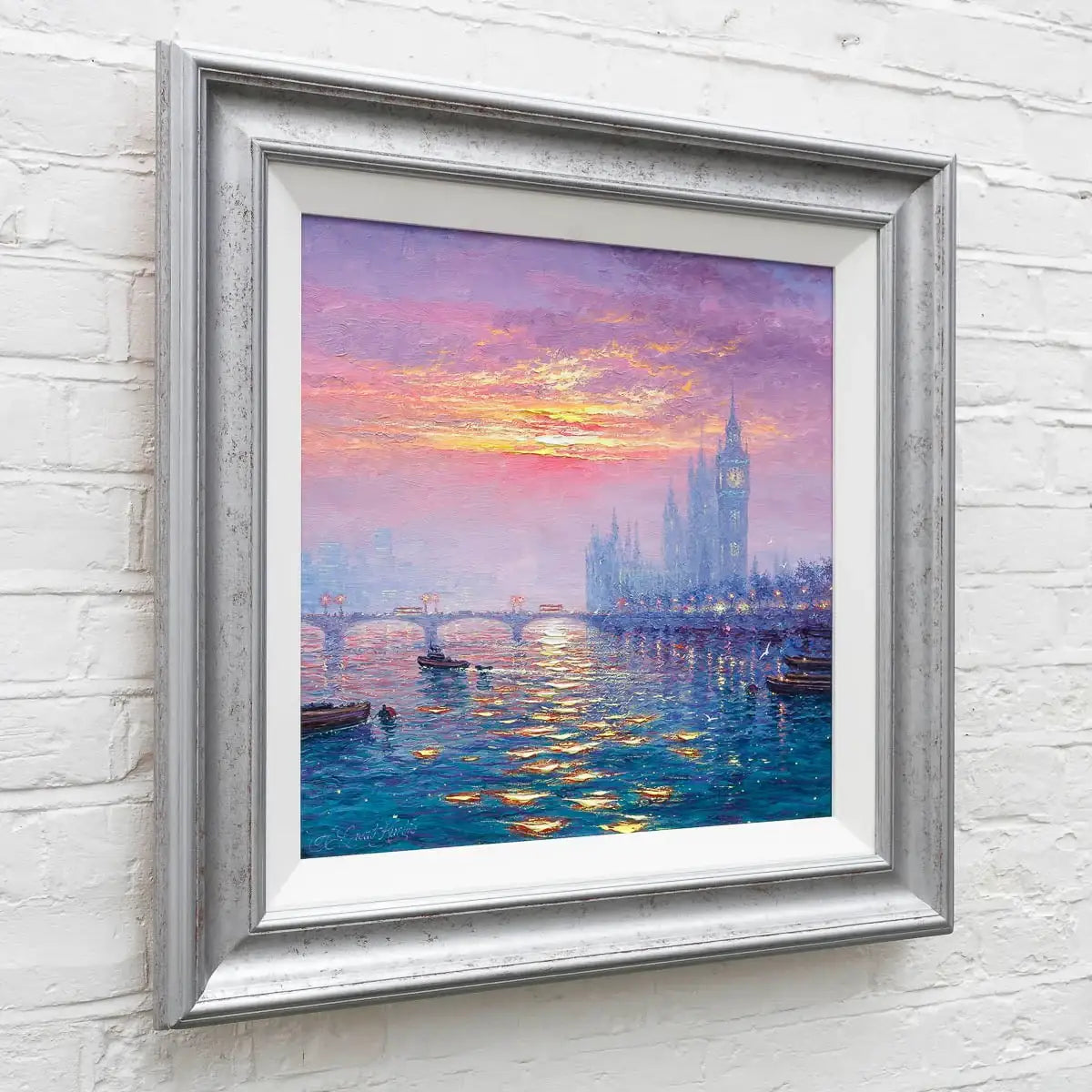 Summer Nights - Original - SOLD by artist Andrew Grant Kurtis - Wyecliffe Galleries