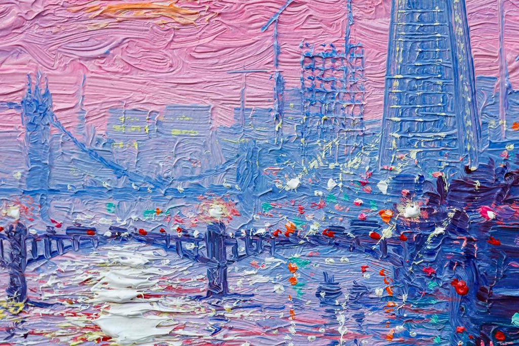 Sunlit Glow - Original - SOLD by artist Andrew Grant Kurtis - Wyecliffe Galleries