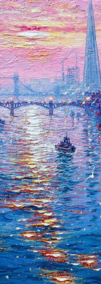 Sunlit Glow - Original - SOLD by artist Andrew Grant Kurtis - Wyecliffe Galleries