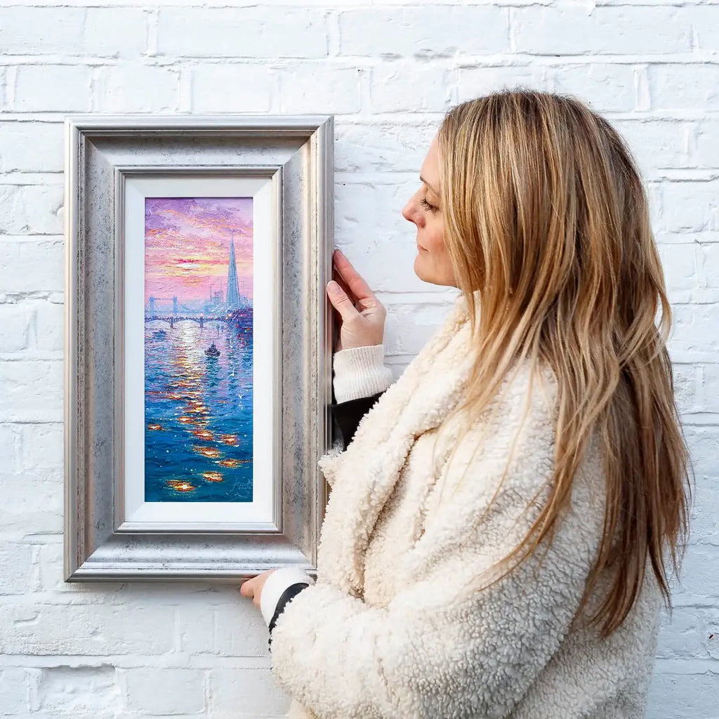 Sunlit Glow - Original - SOLD by artist Andrew Grant Kurtis - Wyecliffe Galleries