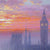 Sunshine Sparkles and Morning Haze over Westminster - Original Andrew Grant Kurtis Framed