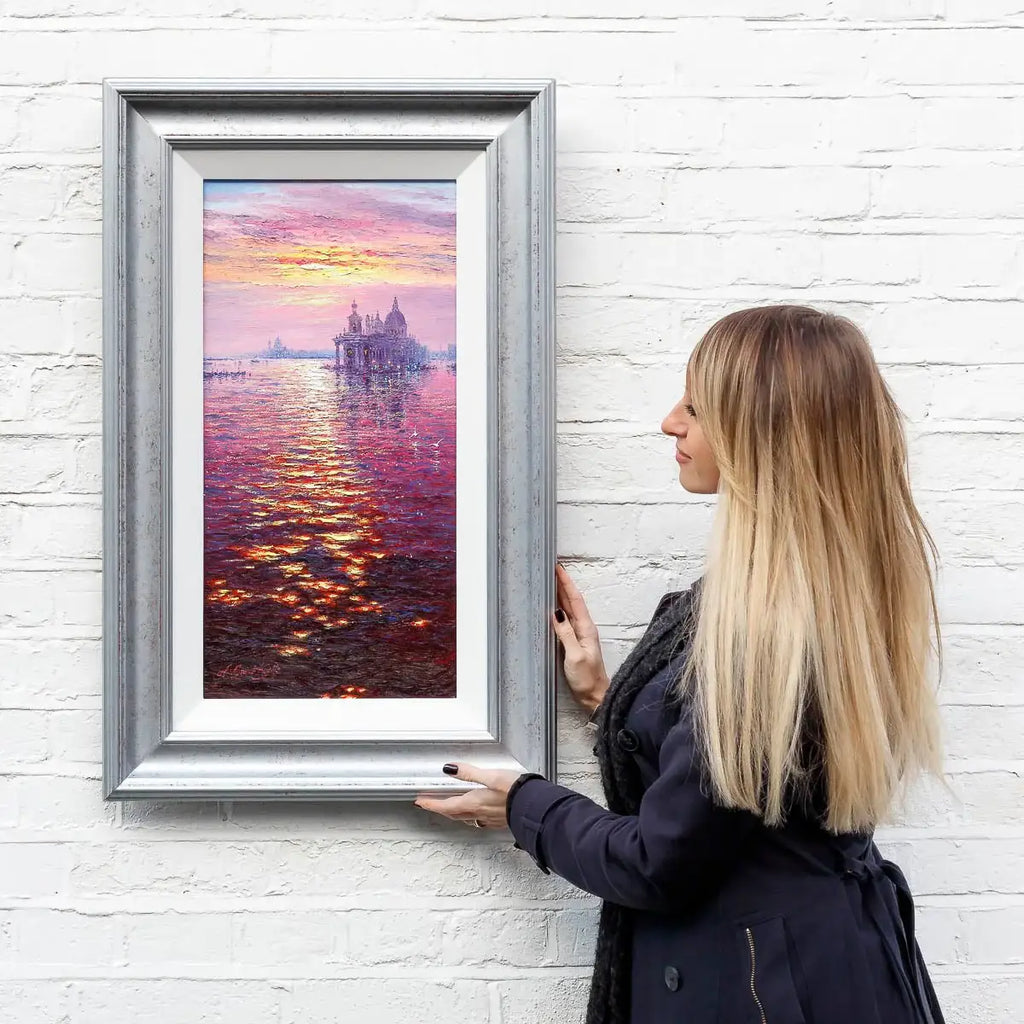 The Light Guides You - Original - SOLD by artist Andrew Grant Kurtis - Wyecliffe Galleries