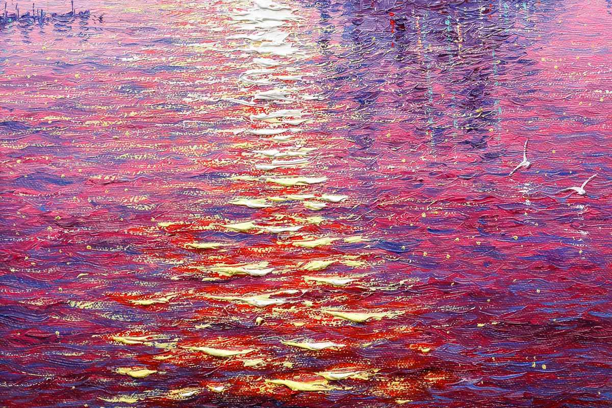 The Light Guides You - Original - SOLD by artist Andrew Grant Kurtis - Wyecliffe Galleries