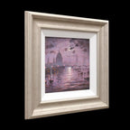 The Thames Sparkles At Night - Original - SOLD by artist Andrew Grant Kurtis - Wyecliffe Galleries