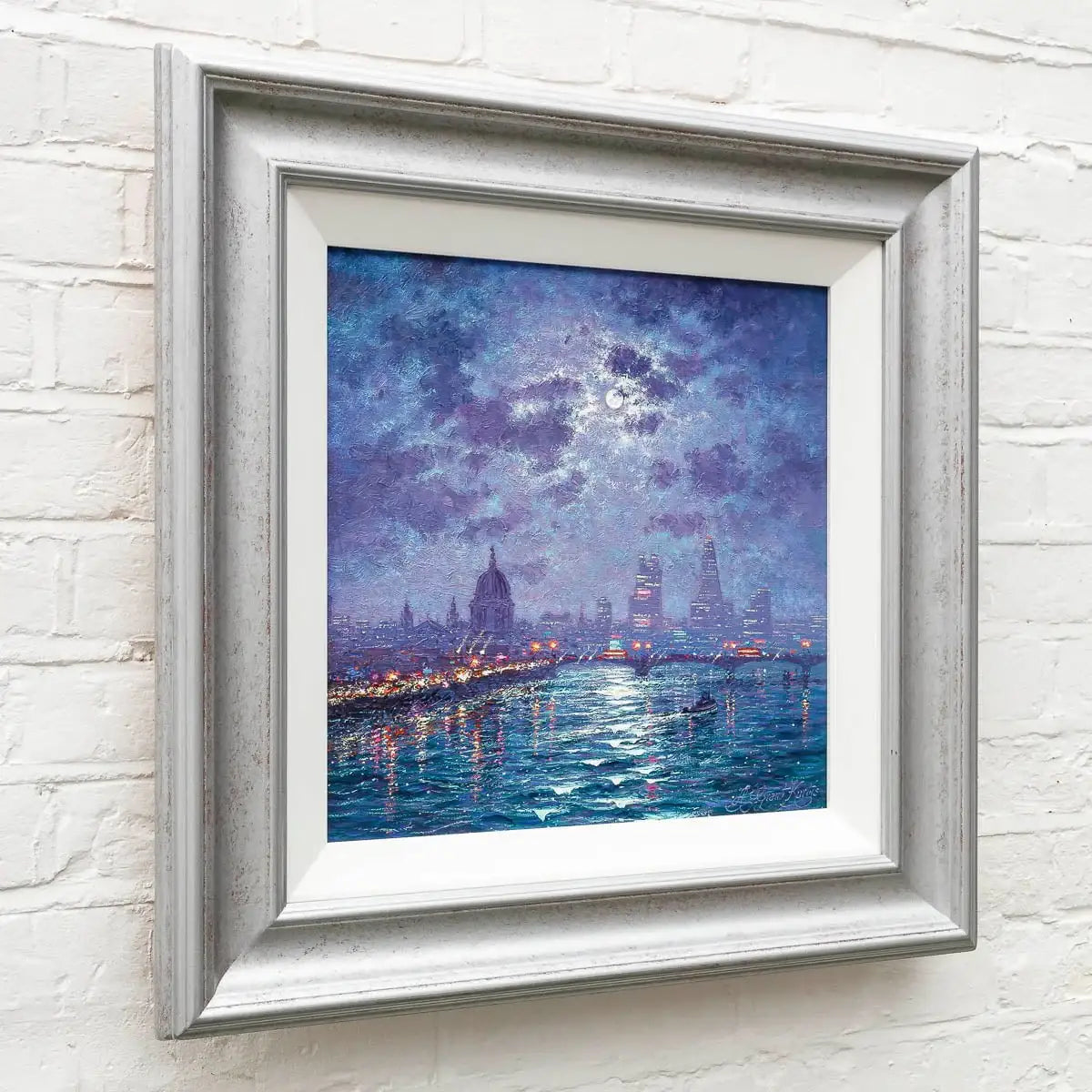 Transported Into The Night - Original by artist Andrew Grant Kurtis - Wyecliffe Galleries