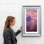 Venice At Dusk - Original - SOLD by artist Andrew Grant Kurtis - Wyecliffe Galleries