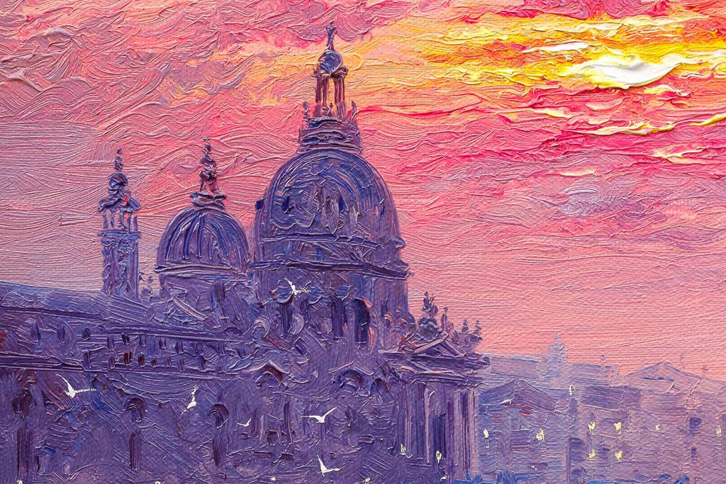 Venice At Dusk - Original - SOLD by artist Andrew Grant Kurtis - Wyecliffe Galleries
