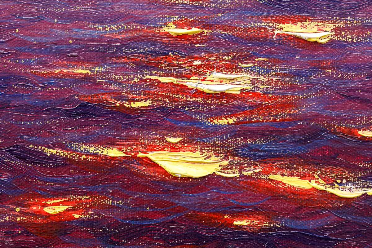 Venice At Dusk - Original - SOLD by artist Andrew Grant Kurtis - Wyecliffe Galleries