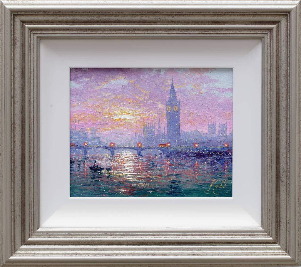 Westminster Sparkle - Original - SOLD by artist Andrew Grant Kurtis - Wyecliffe Galleries